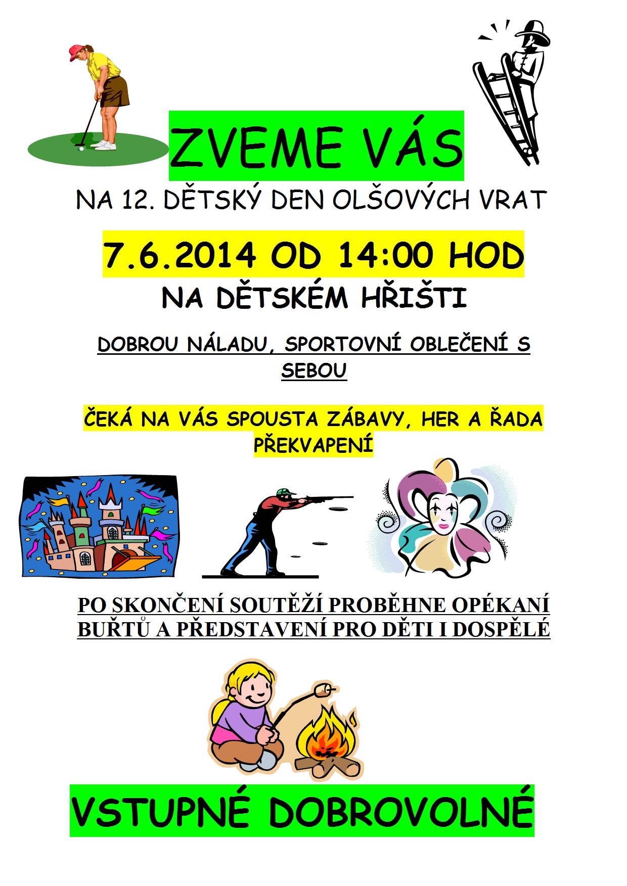 Den Dětí 2014 - pozvánka